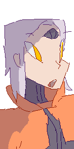 Headshot of Casper, who doesnt express his inner glam-rocker until deep into his transhumanism