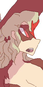 Headshot of Charm, the character who mostly exists because I needed more humans in my repertoire