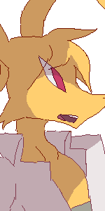 Headshot of Clubs. Chaotic neutral.