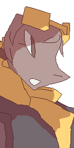 Headshot of Echo, the philantropic, blue-collar whale of a static protagonist